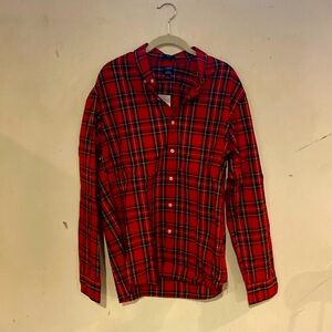 J. Crew slim fit shirt. Button down plaid.